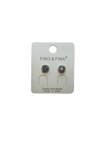 Silver Swarovski Earring