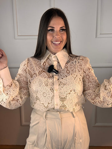 Camisa Maldivas Beige