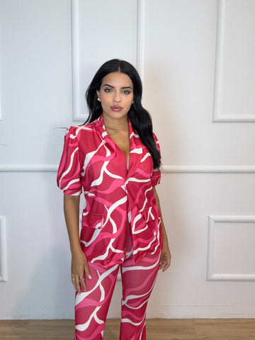 Fuchsia Malaga Suit