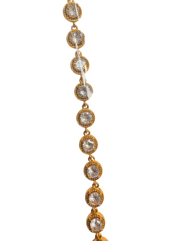 Pulsera Swarovski Dorada