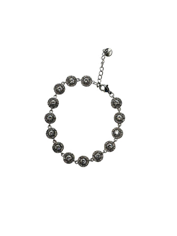 Pulsera Swarovski Plateada
