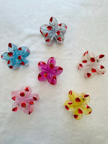 Pinza Flor Fresa