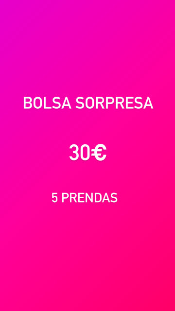 Bolsa Sorpresa 30€