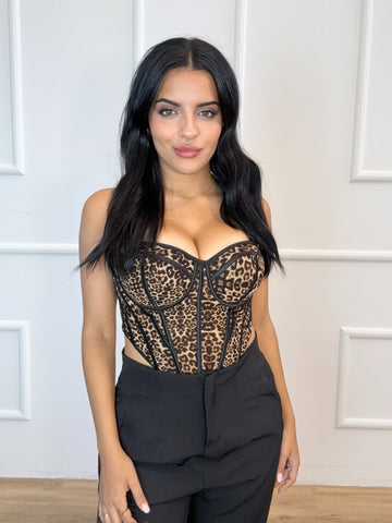 Corset Leopardo