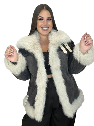 Chaqueta Reversible Felpa