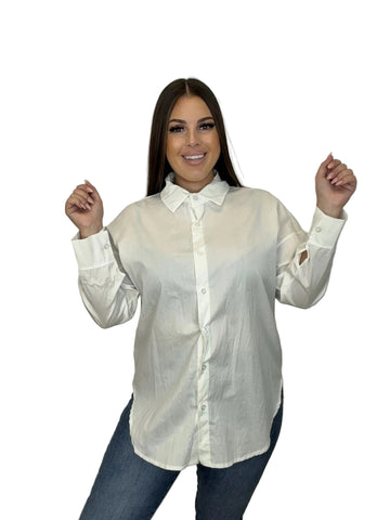 Camisa Puño Blanca