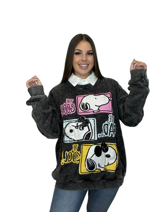 Sudadera Snoopy Brilli