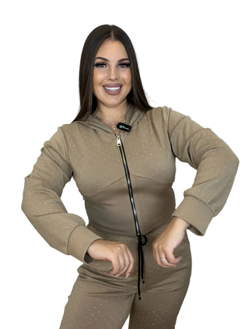 Conjunto Brilli Beige
