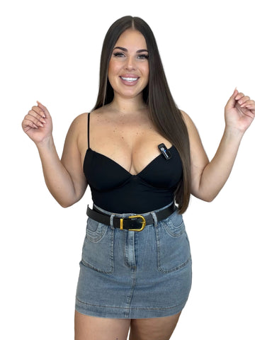 Falda Pantalon Vaquera (cinturon incluido)