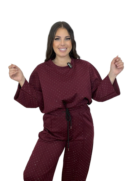 Conjunto Zara Brillo