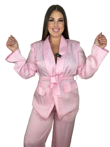 Traje Raso Rosa