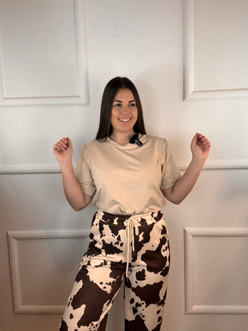 Pantalon Viral Marron