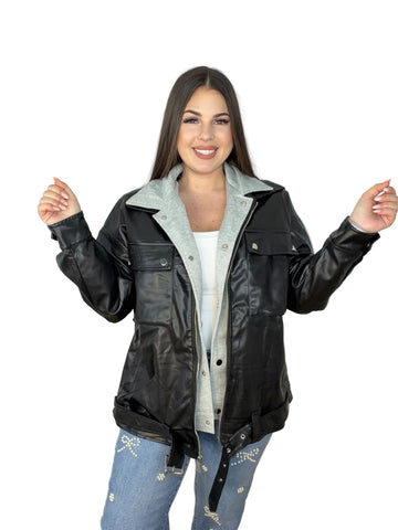 Chaqueta Polipiel Multi