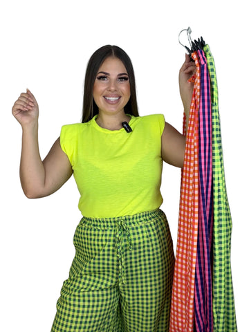 Pantalon Cuadros