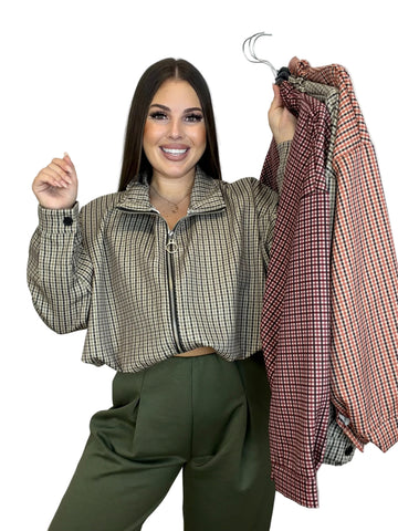 Chaqueta Vichy