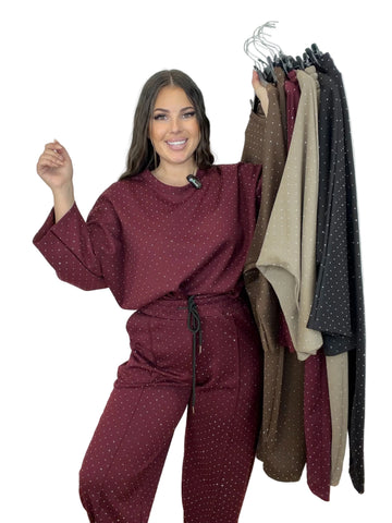 Conjunto Zara Brillo