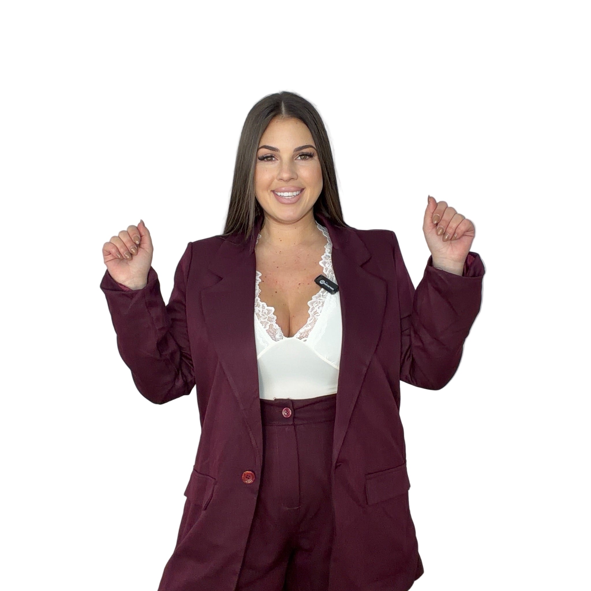 Traje Marbella Burdeos