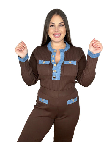 Conjunto Oviedo Marron