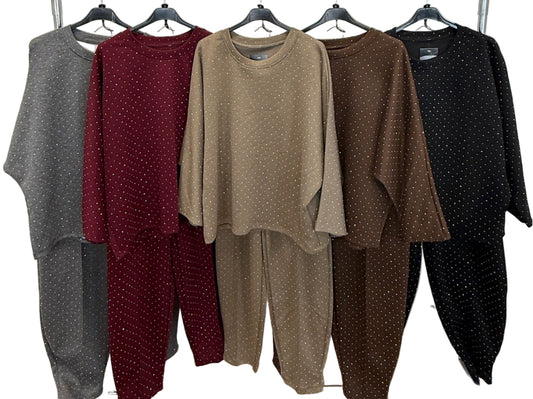 Conjunto Zara Brillo