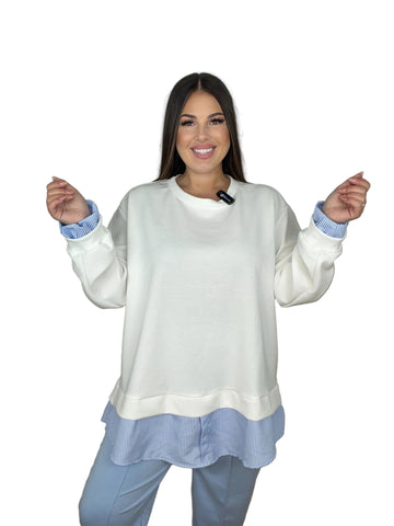 Sudadera Sobre Camisa