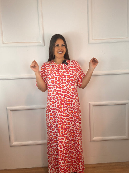 Vestido Viral Fucsia