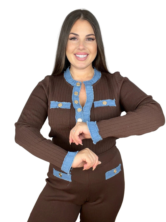 Conjunto Oviedo Marron