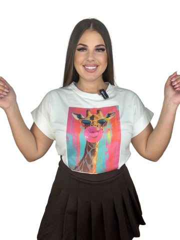 Camiseta Girafa