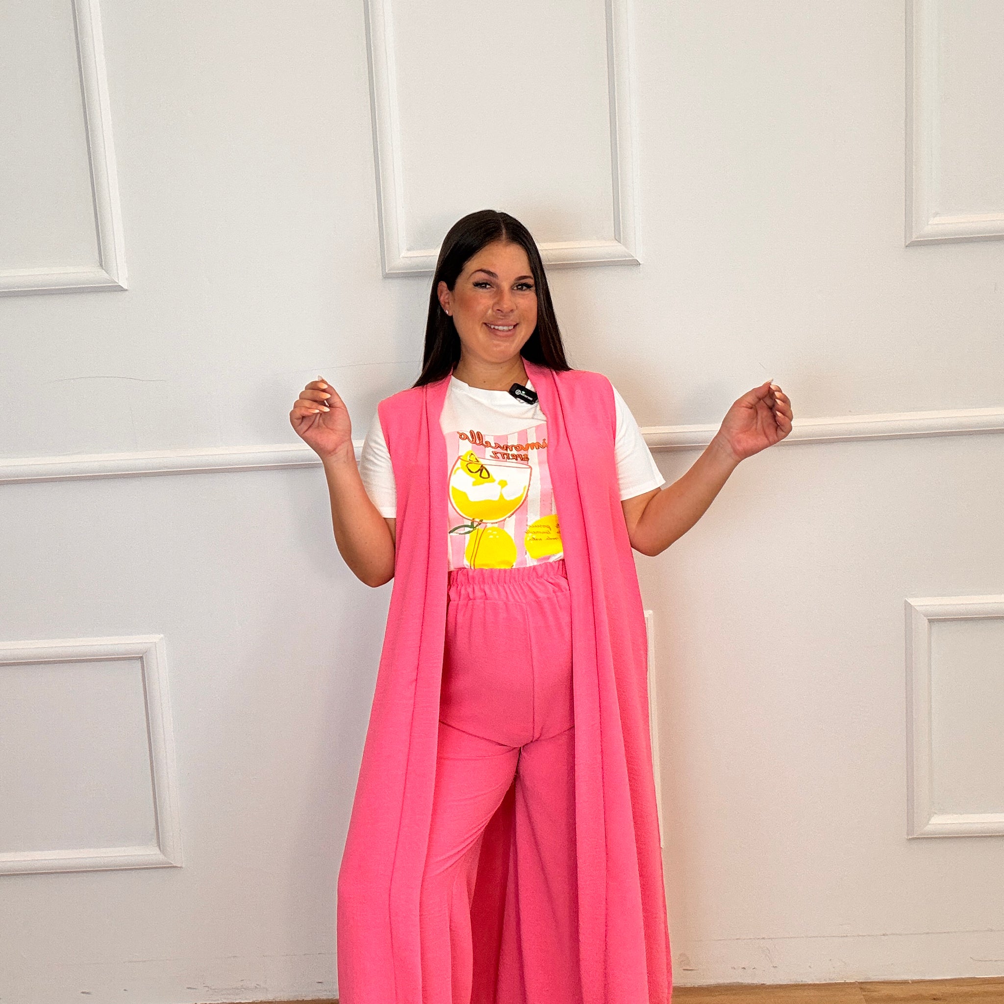 Conjunto Grecia Rosa