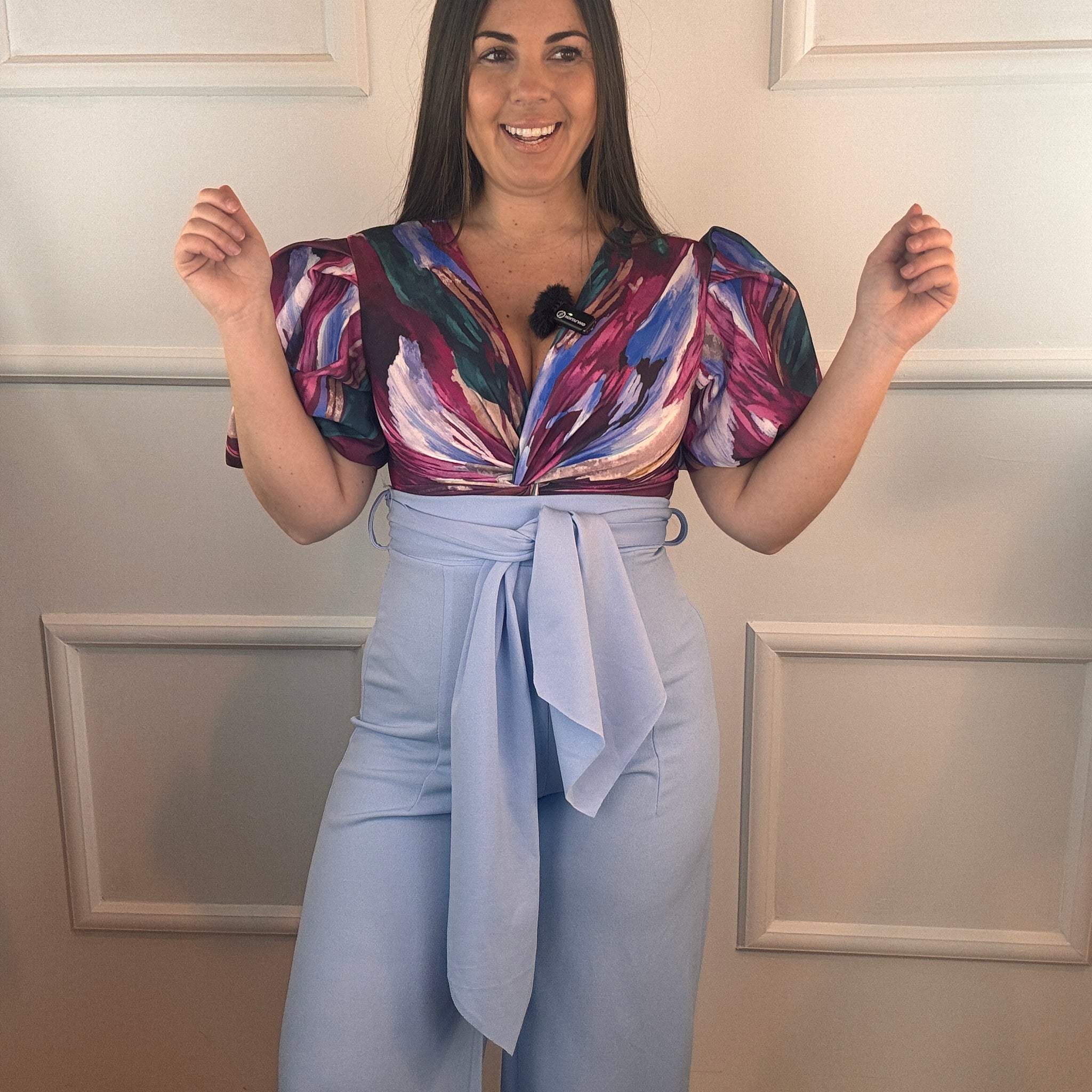 Pantalon Malaga Celeste