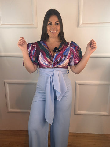 Pantalon Malaga Celeste