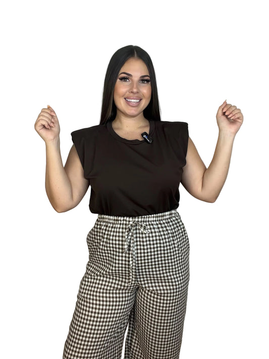 Pantalon Vichy