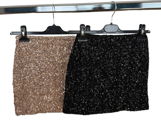 Falda Lentejuela Top