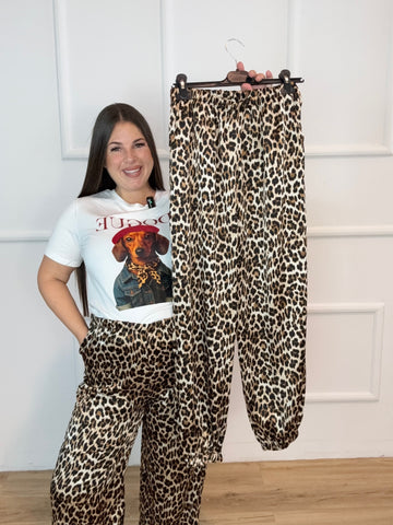 Pantalon Leopardo