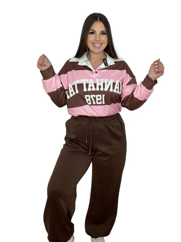 Pantalon Menorca Marron