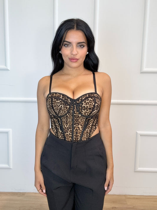 Corset Leopardo