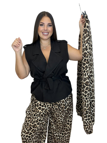 Pantalon Leopardo