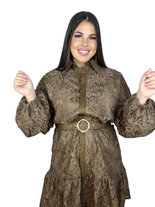 Vestido Milano Marron