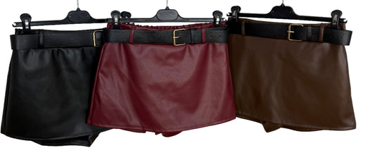 Falda Pantalon Polipiel