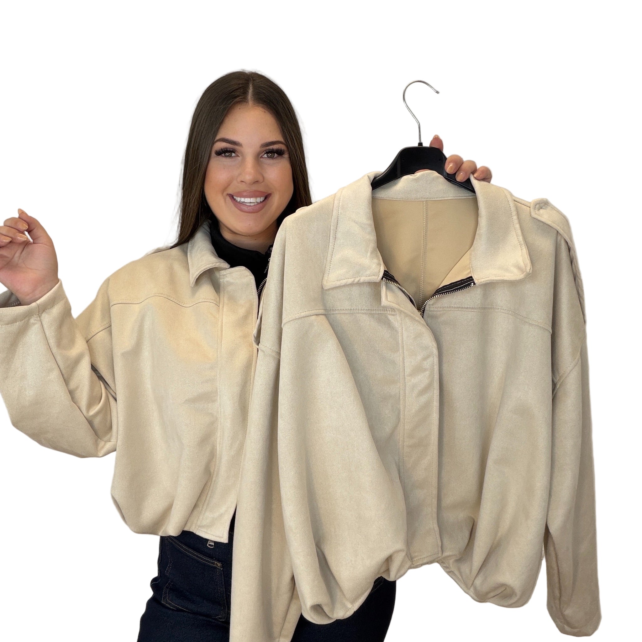 Chaqueta Dubai Beige