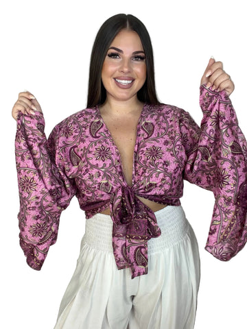 Camisa India Rosa