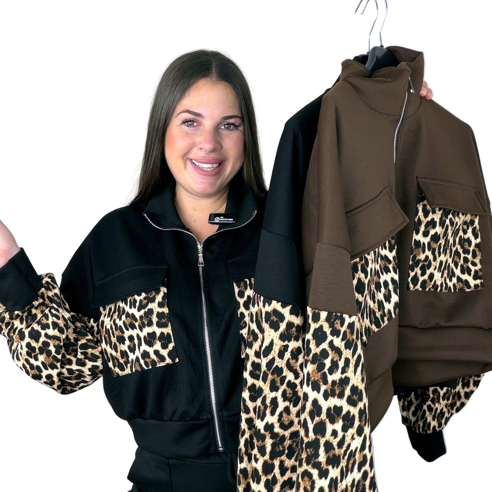 Sudadera Leopardo
