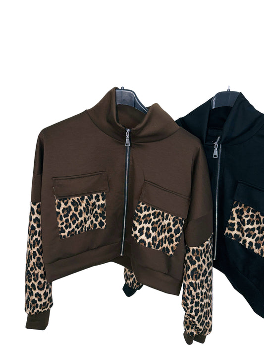 Sudadera Leopardo