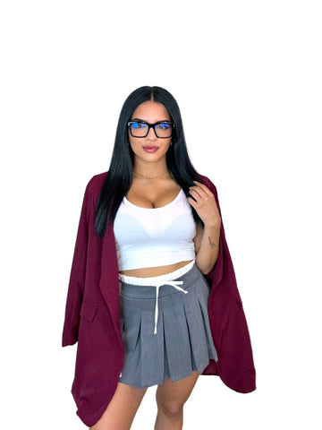 Falda Londres Gris (Falda pantalon)