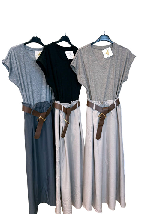 Vestido Paris ( cinturon incluido )