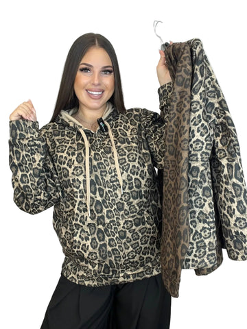 Sudadera Leopardo