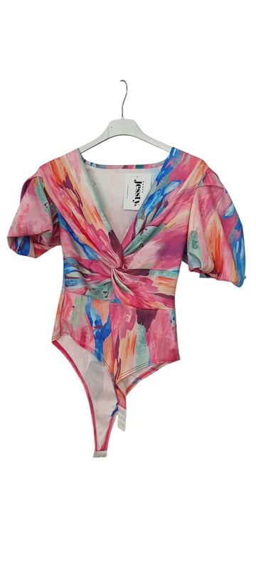 Body Estampado Rosa