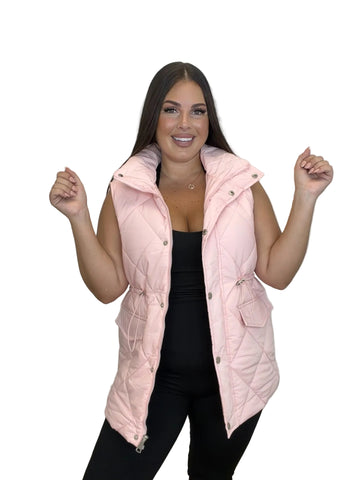 Chaleco Marbella Rosa