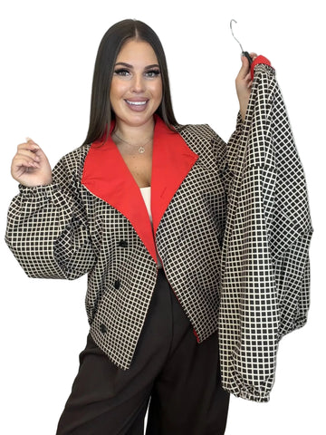 Chaqueta Cuadros