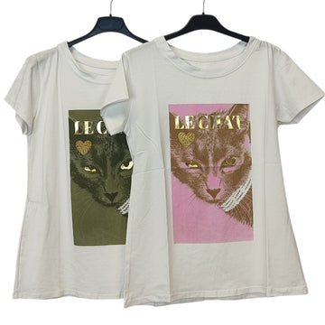 Camiseta Le Chat
