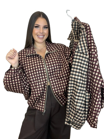 Chaqueta Vichy
